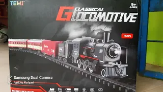 review TEMI G LOCOMOTIVE CLASSICAL TRAIN SET/ kereta api uap