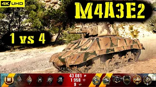 World of Tanks M4A3E2 Sherman Jumbo Replay - 9 Kills 4.2K DMG(Patch 1.4.0)