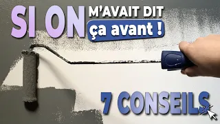 7 conseils que j'aurais aimé connaître avant de peindre