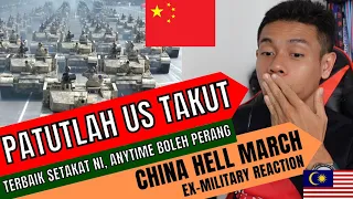 HELL MARCH CHINA MILITARY PARADE 2019 | MALAYSIA EX-MILITARY REACTION