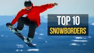 SNOWBOARDING TOP 10 - РЕЙТИНГ ЛУЧШИХ ★ Сноуборд фрирайд, фристайл, лучшие трюки