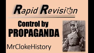 GCSE History Rapid Revision- Control: Propaganda