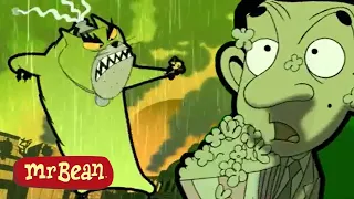 At the MOVIES | Mr Bean Cartoon Season 1 | Full Episodes | Mr Bean Cartoon World