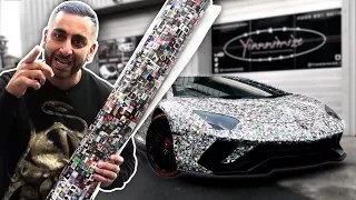 WOW! The Amazing Million Subs Car Wrap