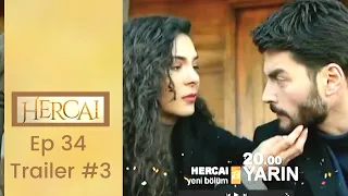 Hercai ❖ Ep 34 Trailer #3  ❖ Akin Akinozu ❖ Closed Captions 2020