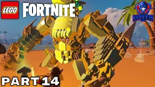 LEGO Fortnite PS5 Walkthrough Gameplay Part 14 - The Desert (FULL GAME)