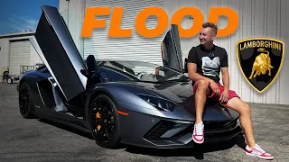 Bought FLOOD LAMBORGHINI from the dealership | AVENTADOR S PART 1