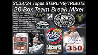 2023/24 Topps STERLING/TRIBUTE 20 Box Team Break Mixer #2 eBay 04/22/24