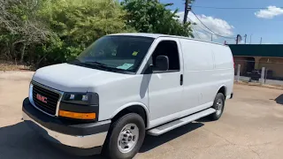 2019 GMC Savana Cargo Van