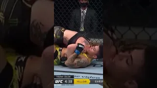 Valentina Shevchenko overturning Jessica Andrade's takedown attempt