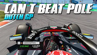 F1 2022 Dutch GP: CAN I BEAT THE POLE LAP?