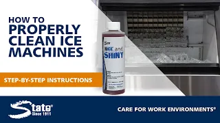 How To Properly Clean Ice Machines