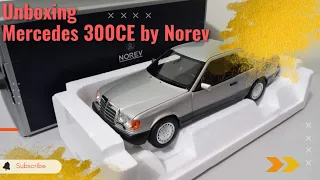Norev 1/18 Mercedes 300CE-24 C124 (Unboxing)