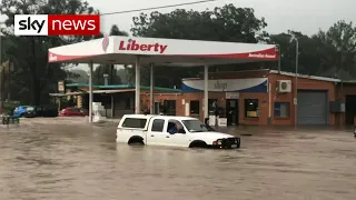 Flash floods and torrential rain hit Australia's east coast