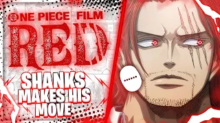 NEW ONE PIECE FILM RED REACTION! SHANKS GREATNESS IS INCOMING!