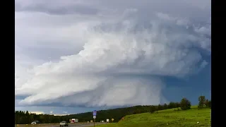 Beautiful Wyoming bell shaped supercell 6 6 18