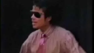 Michael Jackson rehearsing "Another Part of Me"