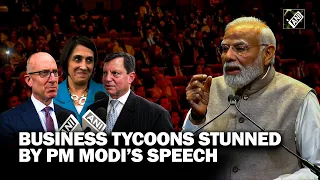 Business tycoons stunned by PM Modi’s speech at Washington DC’s Kennedy Centre