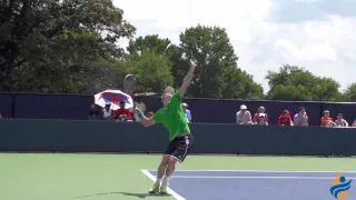 Kevin Anderson Serve in Slow Motion