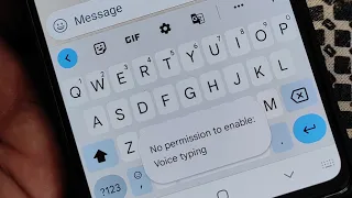 No permission to enable voice typing | Gboard voice typing not working problem fix