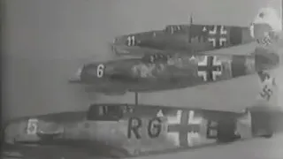 German Luftwaffe in Action ,  Air War over Europe 1943 - 1944, Messerschmitt 109