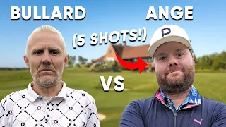 Can A MID HANDICAPPER Beat A SCRATCH Golfer Starting on -5 ??? | BIG Ange v Jimmy Bullard 🔥