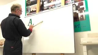 Traditional Signwriter  - Signwriting Part 1