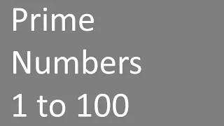 Prime Numbers 1 to 100. Prime Numbers between 1 to 100.  #primenumber #prime #quiz10    Quiz10