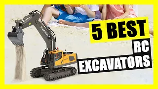 5 Best RC Excavator Toy 2022 | Construction Toy - Birthday Ideas for Kids