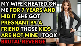 My Wife Cheated On Me For 7 YEARS, My Kids Aren't Mine My Brutal Revenge Reddit Cheating Story Audio