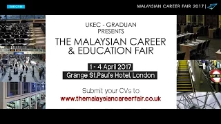 MASHUP the Malaysian Career Fair (United Kingdom) 2017