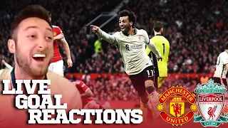 Manchester United 0-5 Liverpool - Premier League Goal Reactions | LFC Fan Reacts