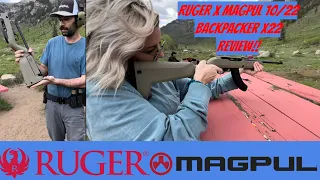 The Best 10/22 Takedown?! Ruger X Magpul Backpacker Review!! New 10/22 Takedown! Happy 4th of July!