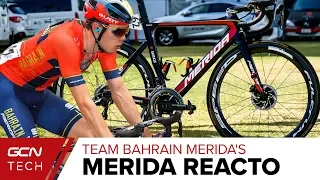 Team Bahrain Merida's 2019 Reacto CF4 Disc | Phil Bauhaus' Pro Bike