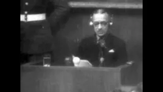 Nuremberg Trial Day 132 (1946) Adm. Erich Raeder Direct Dr. Walter Siemers (AM)