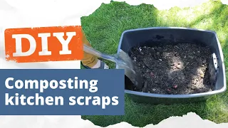 DIY Ecology: A cheap and easy way to compost kitchen scraps