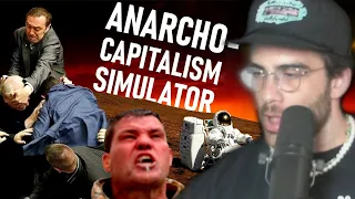 Hasanabi Reacts to Anarcho-Capitalism In Practice