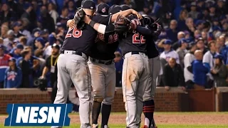 The Cleveland Indians Win Game 3