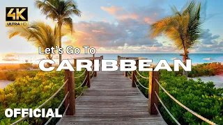 Caribbean Travel 2024 Best Places Of Caribbean Amazing Tour Of Beach With Remix Music ULTRA HD