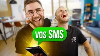 ON LIT VOS SMS CAR SON NUMÉRO A FUITÉ...