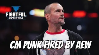 CM Punk Fired By AEW