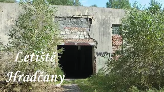 Letiště Ralsko Hradčany, objekt připravený k demolici.