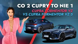 Cupra Formentor VZ VS Cupra Formentor VZ5 - Co 2 Cupry to nie 1