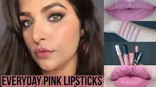 Nude Pink Lipsticks for Everyday | Indian/Medium/Olive Skin Tone | Under Rs 1000 | Anubha