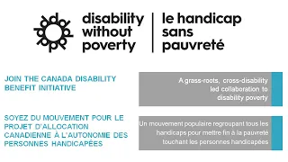 Spring 2023 Fireside chat about the Canada Disability Benefit