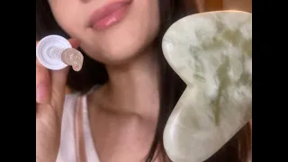 Relaxing Facial | Friend does your skincare ASMR