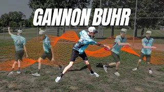 Gannon Buhr Slow Motion Backhand Form | Every Angle & Distance