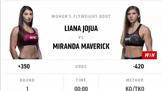 LIANA JOJUA VS MIRANDA MAVERICK ПОЛНЫЙ  БОЙ