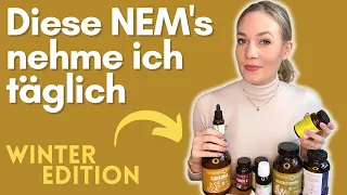 Meine täglichen Nahrungsergänzungsmittel | Von Vitamin D bis Kurkuma und mehr