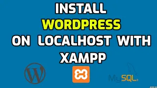 How to install WordPress on XAMPP localhost Windows 10